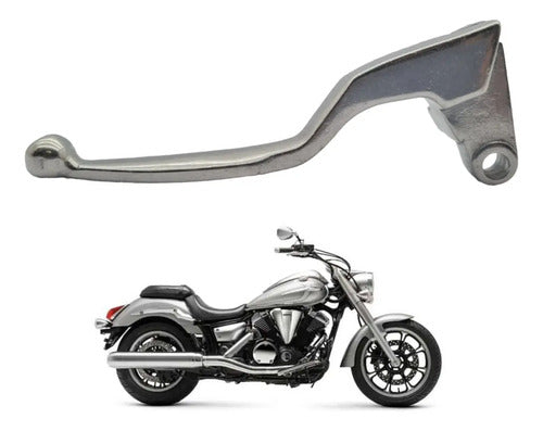 Manete de Embreagem Cometa Yamaha Xvs 950 Midnight Star 2009 a 2016 Polido