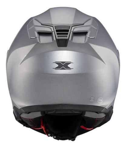 Capacete Texx Kaiman Solid com Óculos Solar Interno Cinza Fosco Tamanho 62