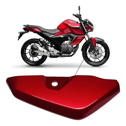 Protetor do Paralama Direito Yamaha Fazer Fz15 150 2023 a 2025 Vermelho