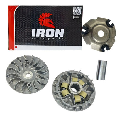 Kit Polia Primária e Roletes da Embreagem Iron Honda Sh 150i 2017 a 2020