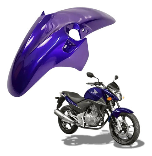 Paralama Dianteiro Paramotos Honda Cb 300r 2009 em diante Roxo Metálico