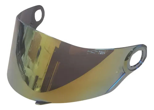 Viseira Polivisor FW3 GT GTX GTN Injetada 2,2 mm Dourada