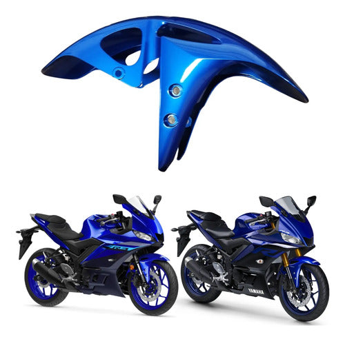 Paralama Dianteiro Yamaha Yzf-R3 2020 a 2025 Azul Brilhante