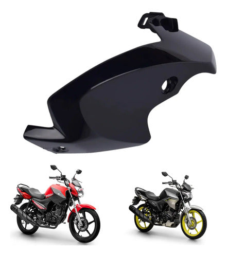 Bananinha Carenagem Lateral do Farol Esquerda Yamaha Factor 125 150 2016 em diante Preto