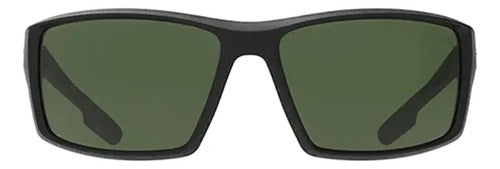 Óculos De Sol Mormaii Joaca 4 Polarizados Armação Preto Fosco Com Lentes G15 Verde Curvado