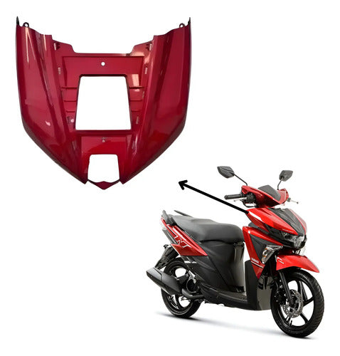 Tampa Frontal Yamaha Neo 125 2017 a 2025 Vermelho