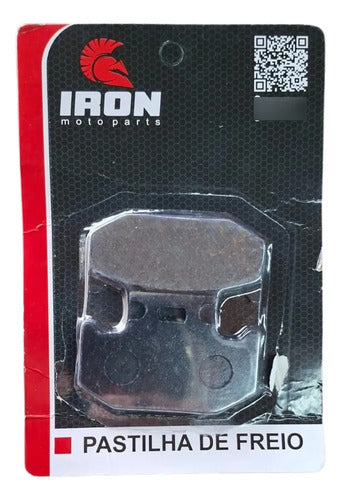 Pastilha de Freio Traseira Iron Yamaha Crosser 150 Fazer Fz25 Lander Ténéré 250