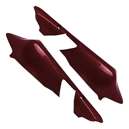 Par de Rabetas Laterais Paramotos Honda Xre 300 2010 a 2012 Vermelho Perolizado