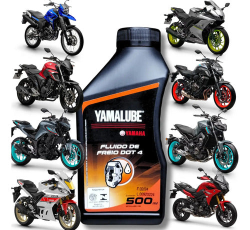 Fluido de Freio Yamalube DOT 4 500 ml
