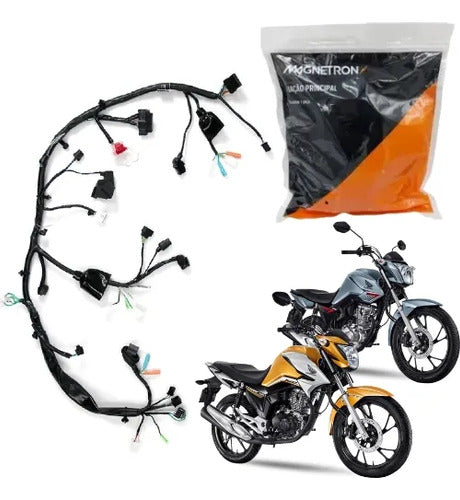 Fiação Chicote Elétrico Principal Magnetron Honda Cg 160 Titan Fan 2018 a 2021
