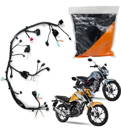 Fiação Chicote Elétrico Principal Magnetron Honda Cg 160 Titan Fan 2018 a 2021