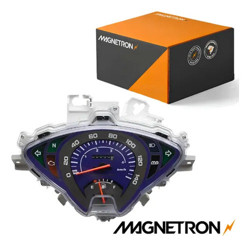 Medidor Painel Velocímetro Analógico Magnetron Honda Biz 125 2011 a 2013 Partida a Pedal