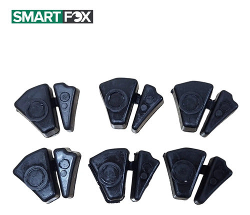 Jogo de Buchas do Coxim da Coroa Smartfox Yamaha Fazer Fz15 150 Fz25 250 Yzf-R15 6 Peças