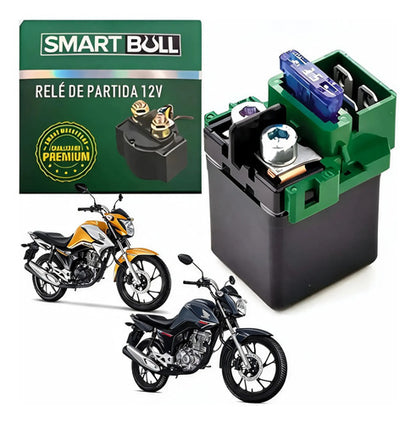 Relé de Partida Smartfox Honda Biz 125 Cg Bros 150 Titan Fan Cg 160 Titan Fan 12V