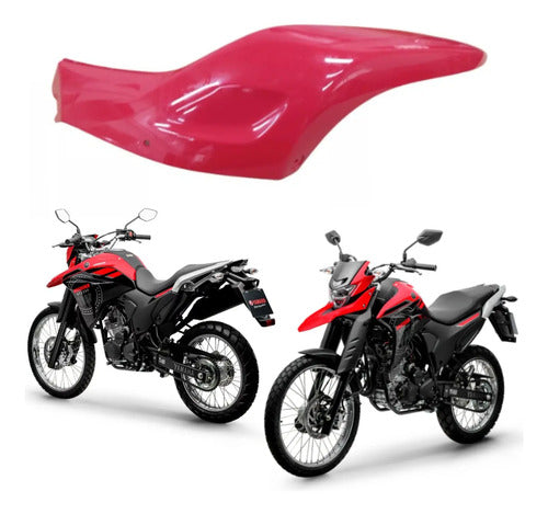 Capa do Tanque Superior Esquerda Yamaha Lander 250 2020 a 2025 Vermelho