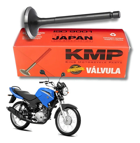 Válvula de Admissão KMP Yamaha Factor 125 2000 a 2016 Xtz 125 2003 a 2016