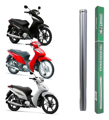Tubo Interno da Bengala Smartfox Honda Biz 100 2012 a 2015 Biz 125 2011 a 2017 Biz 110i 2016 a 2017