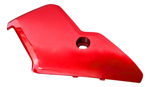 Spoiler do Motor Esquerdo Yamaha Fazer Fz15 150 Fz25 250 2025 em diante Vermelho Metálico