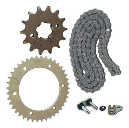 Kit Relação Smartfox com Retentor Yamaha Fazer Fz15 150 2023 em diante 428OH 128L 41/14T