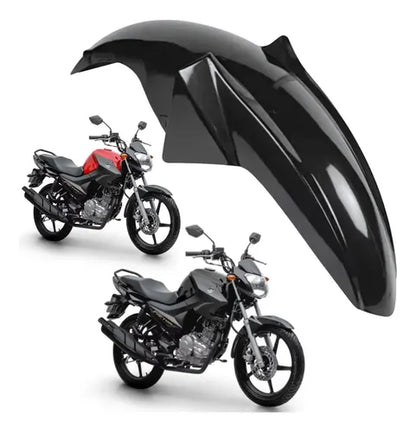 Paralama Dianteiro Yamaha Factor 125 Factor Fazer 150 Preto Brilhante
