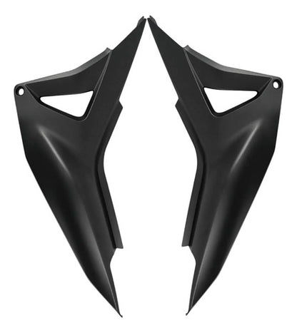Par de Guias de Ar Abas do Tanque Paramotos Honda Bros 160 2015 a 2021 Cinza
