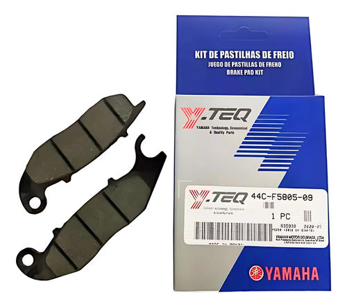 Pastilha de Freio Dianteira Y-TEQ Yamaha Fazer 250 Honda Cg 150 160 Titan Fan