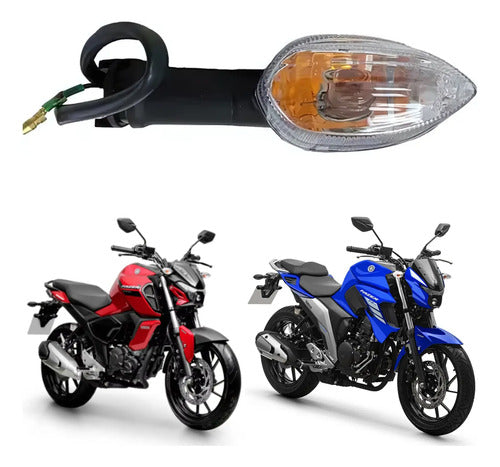 Pisca Dianteiro Direito Yamaha Fazer Fz15 150 2023 a 2024 Fz25 250 2022 a 2024