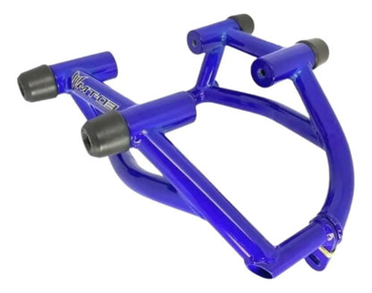 Protetor de Motor Stunt Race Cage Yamaha Mt-03 2016 a 2025 Azul Metálico