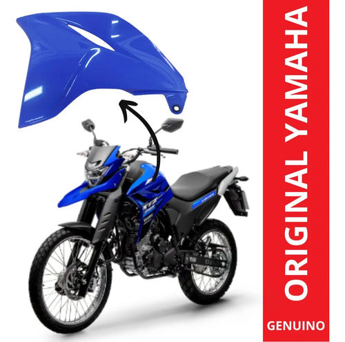 Tomada de Ar Esquerda Yamaha Lander 250 2020 a 2025 Azul
