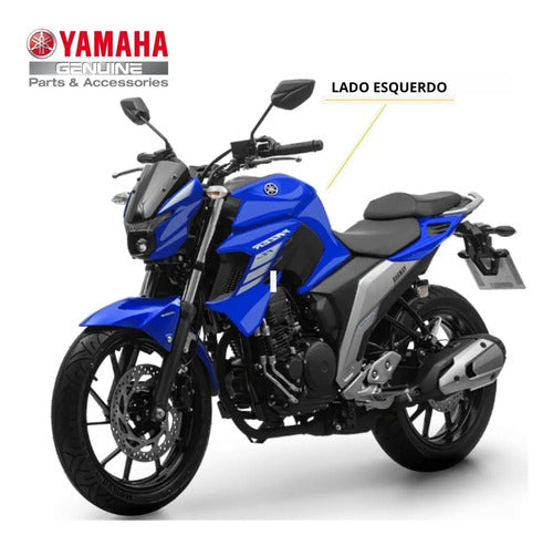Carenagem Capa do Tanque Esquerda Yamaha Fazer Fz25 250 Azul