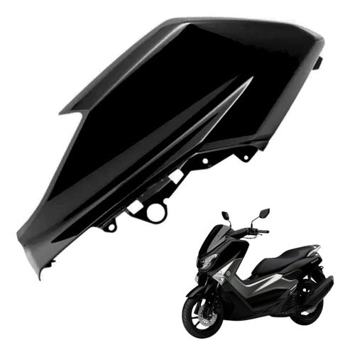 Carenagem Lateral do Farol Esquerda Yamaha Nmax 160 2018 a 2025 Preto Metálico
