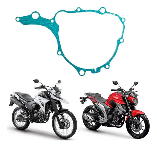Junta da Tampa da Carcaça Esquerda Yamaha Fazer Fz25 250 2018 a 2024 Lander 250 2017 a 2024