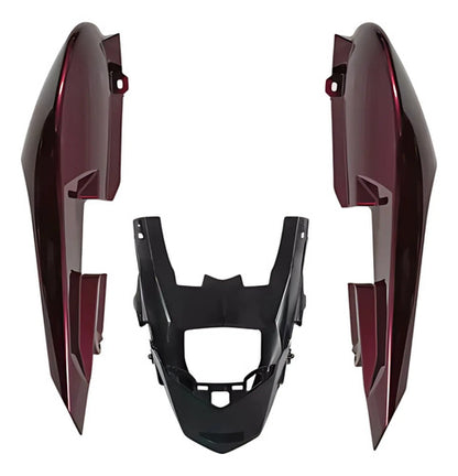 Rabeta Lateral Completa Paramotos Yamaha Fazer 150 2016 a 2018 Magenta