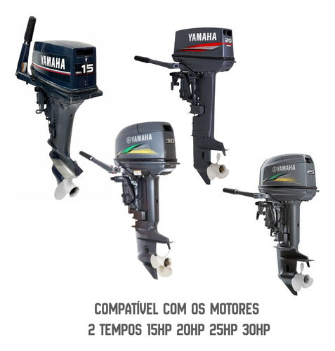 Rotor da Bomba d'Água Yamaha Motor de Popa 15 HP 2T 20 HP 2T 25 HP 2T 30 HP 2T