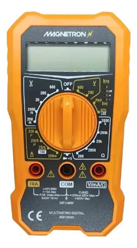 Multímetro Digital Magnetron Universal 10A 600V CAT II