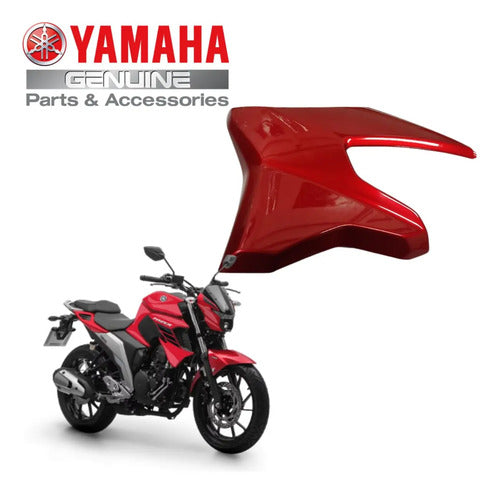 Guia de Ar Aba do Tanque Esquerda Yamaha Fazer Fz25 250 2018 a 2023 Vermelho