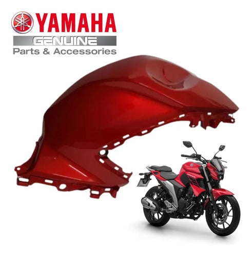 Capa do Tanque Direita Yamaha Fazer Fz25 250 2018 a 2025 Vermelho