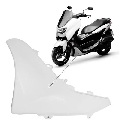Moldura da Tampa Lateral Esquerda Yamaha Nmax 160 2021 a 2024 Branco