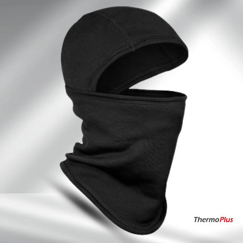 Balaclava Gola Térmica Curtlo Thermoplus Articulada Preto Tamanho G