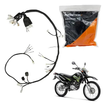 Fiação Chicote Elétrico Principal Magnetron Yamaha Xtz 125 2002 a 2005 Partida Elétrica