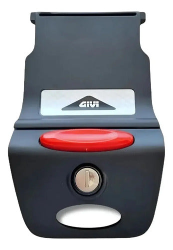 Fechadura com Dobradiça e 2 Chaves Givi Z641N para Baú E350 E450 E470