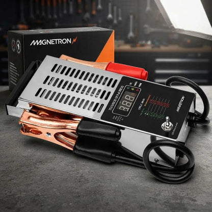 Testador de Bateria Digital com Display LED Magnetron Universal Carga de 100A