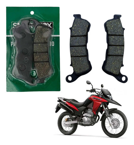 Pastilha de Freio Dianteira Smartfox Honda Xre 300 Cb 250f Twister Cb 300r Cb 500f Cb 600f Hornet