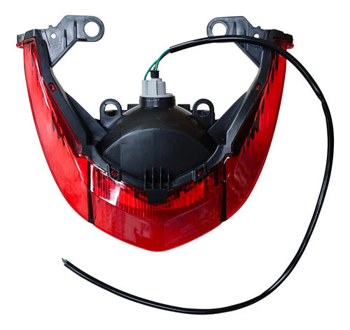 Lanterna Traseira LED Iron Shineray Jet 50 125 2014 a 2025