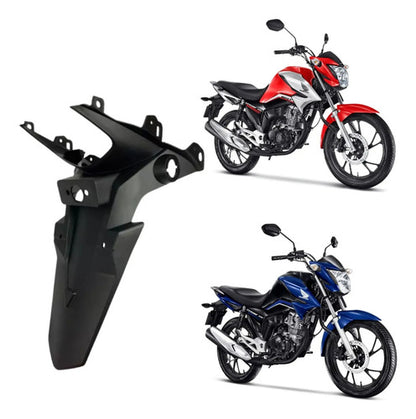 Paralama Traseiro Suporte de Placa Paramotos Honda Cg 160 Titan 2016 a 2025