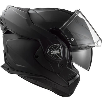 Capacete Escamoteável LS2 FF901 Advant X Solid Preto Fosco
