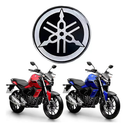 Adesivo Emblema Diapasão Dianteiro Yamaha Fazer Fz15 150 2023 a 2025