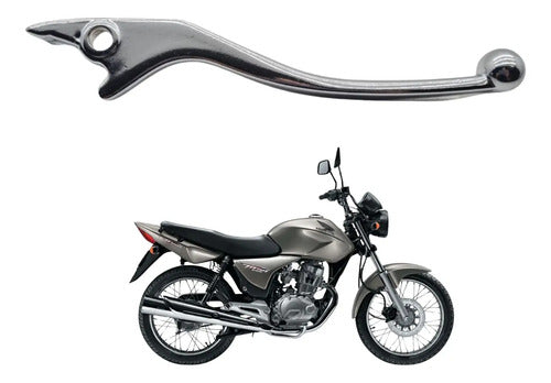 Manete de Freio a Disco Cometa Honda Cg 125 150 Titan Fan Cbx 200 Strada 250 Twister Cromado