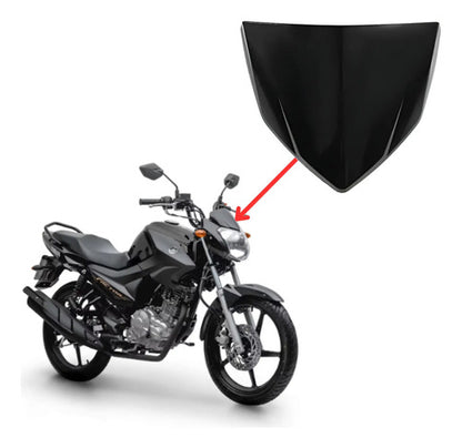 Capa do Painel Superior Paramotos Yamaha Factor 150 2016 a 2024 Preto