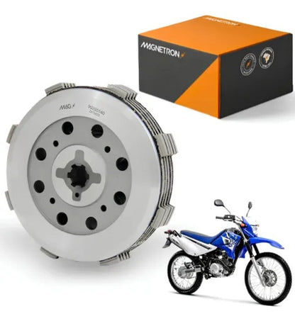 Kit Embreagem e Cubo Magnetron Yamaha Factor 125 2003 a 2016 Xtz 125 2003 em diante